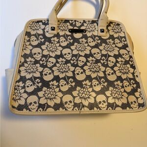 Loungefly Skull & Floral Bag/Purse